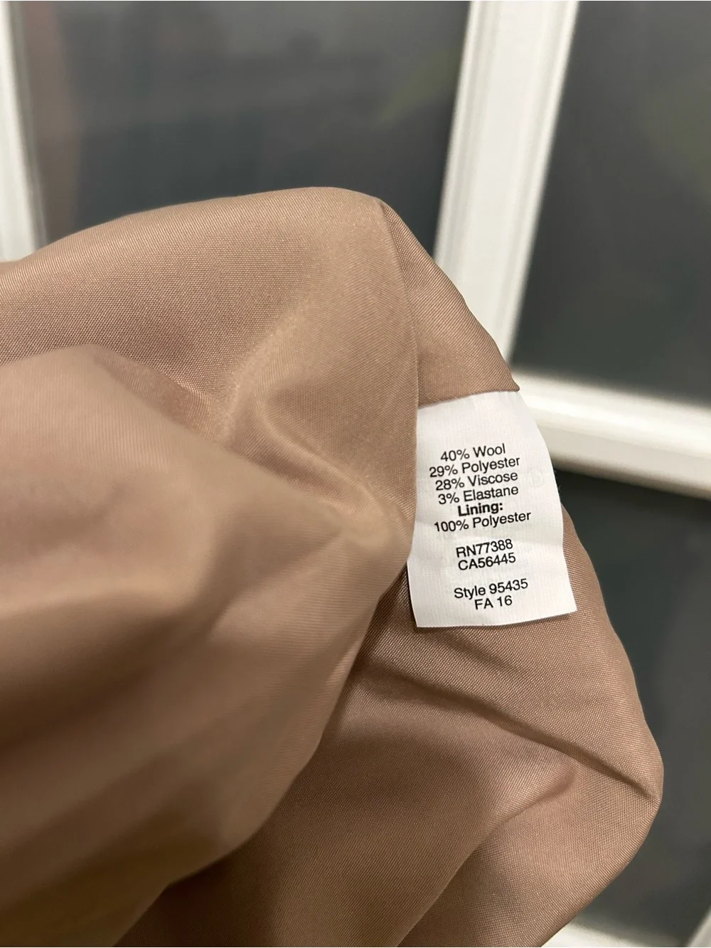 NEW! J.Crew Tan Camel Brown Wool Blend Mini Skirt Size 10
